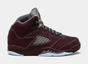 Air Jordan 5 Retro SE Burgundy Preschool Lifestyle Shoes (Burgundy)