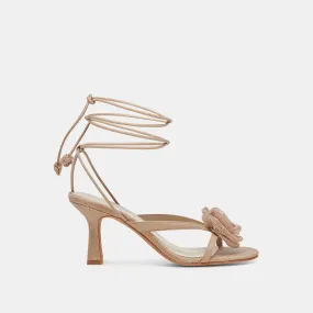 AMORA HEELS CAMEL STELLA