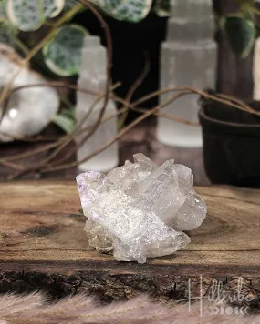 Angel (Opal) Aura Clear Quartz Cluster D