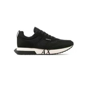 Armani Exchange Retro Sneakers Nero Bianco AX