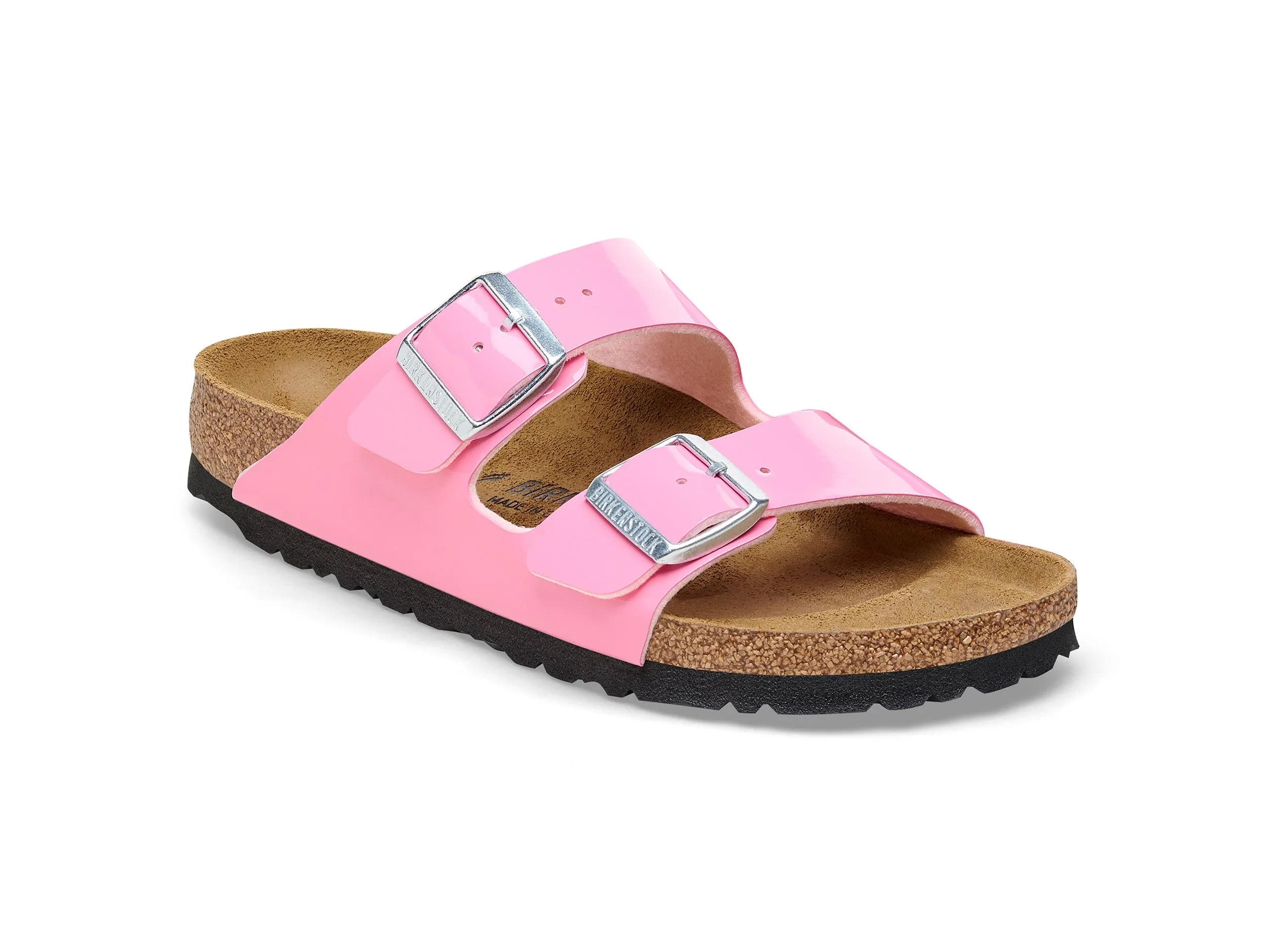 Birkenstock Arizona Ciabatte Donna 2 fibbie Birko-Flor Vernice