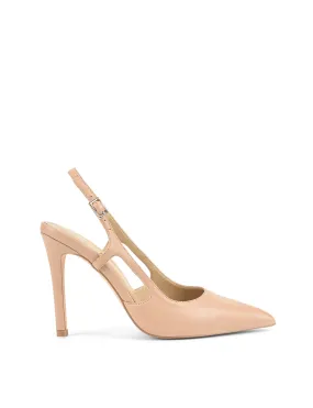 Cipriani Stiletto Pump - Almond Leather