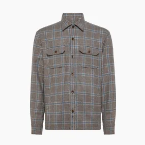 David check Jebric Outer Shirt