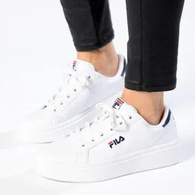 FILA Plumpy Ladies Sneaker - White / Red /Navy