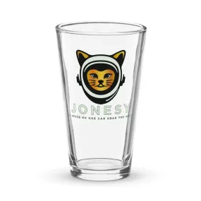 Jonesy Shaker pint glass