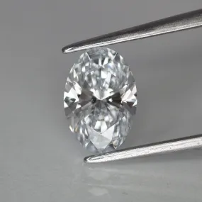 Lab grown diamond | IGI certificate, oval cut *8x6mm, G color, VS1, 1.20ct