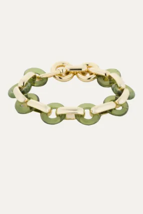 Lola Links Olive Bracelet