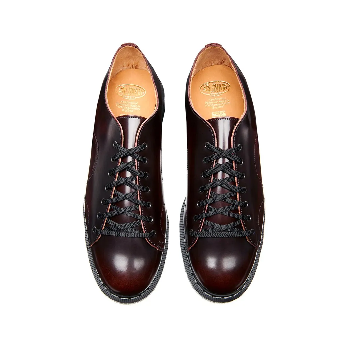 MONKEY SHOE | 7 Eye | Burgundy Rub-Off