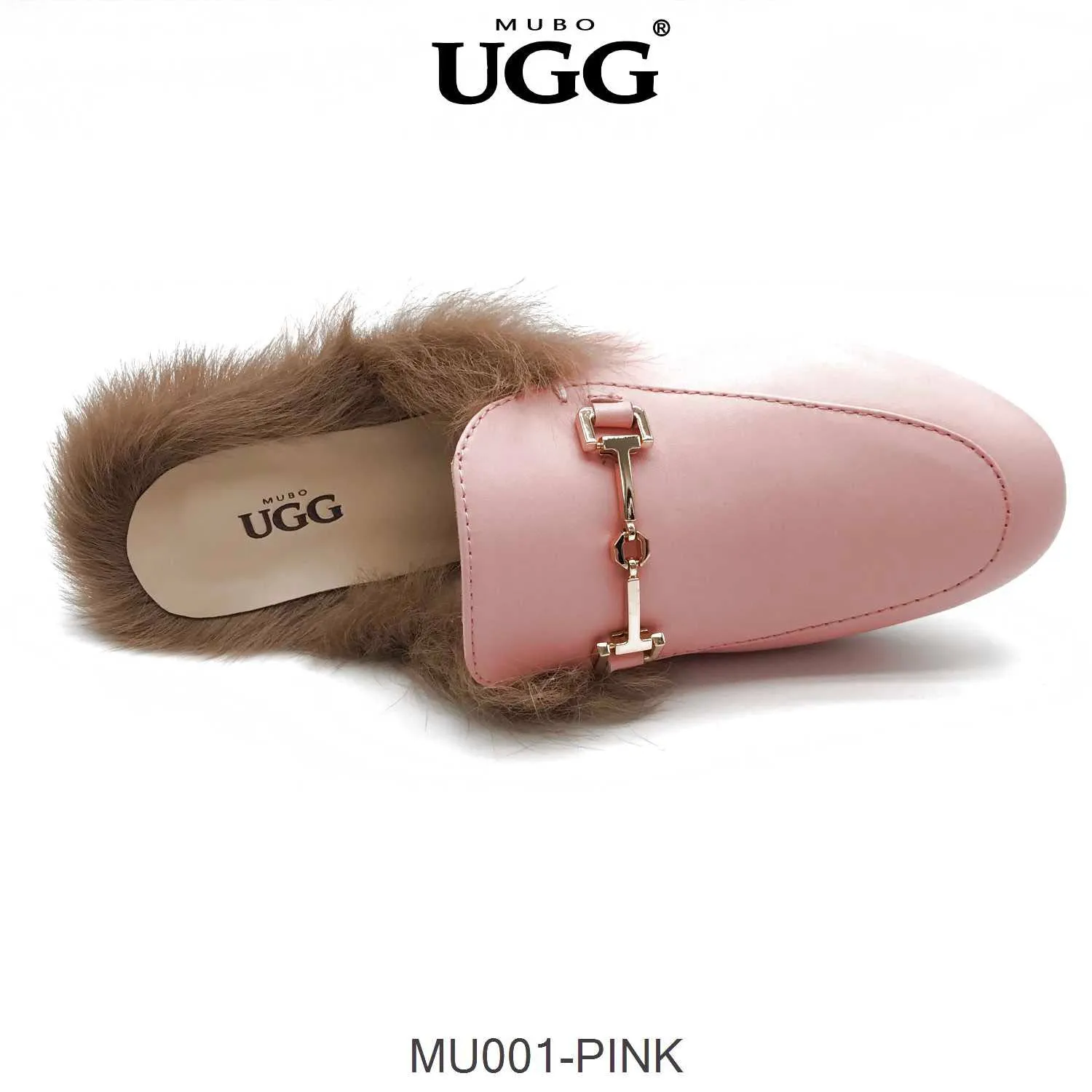 MUBO UGG LUCIA Women Leather Flat Slides