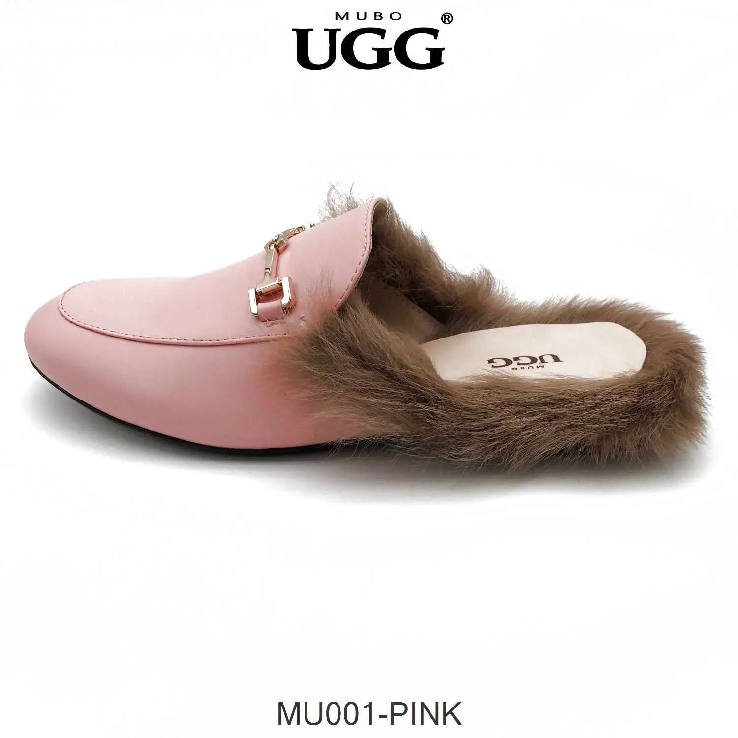 MUBO UGG LUCIA Women Leather Flat Slides