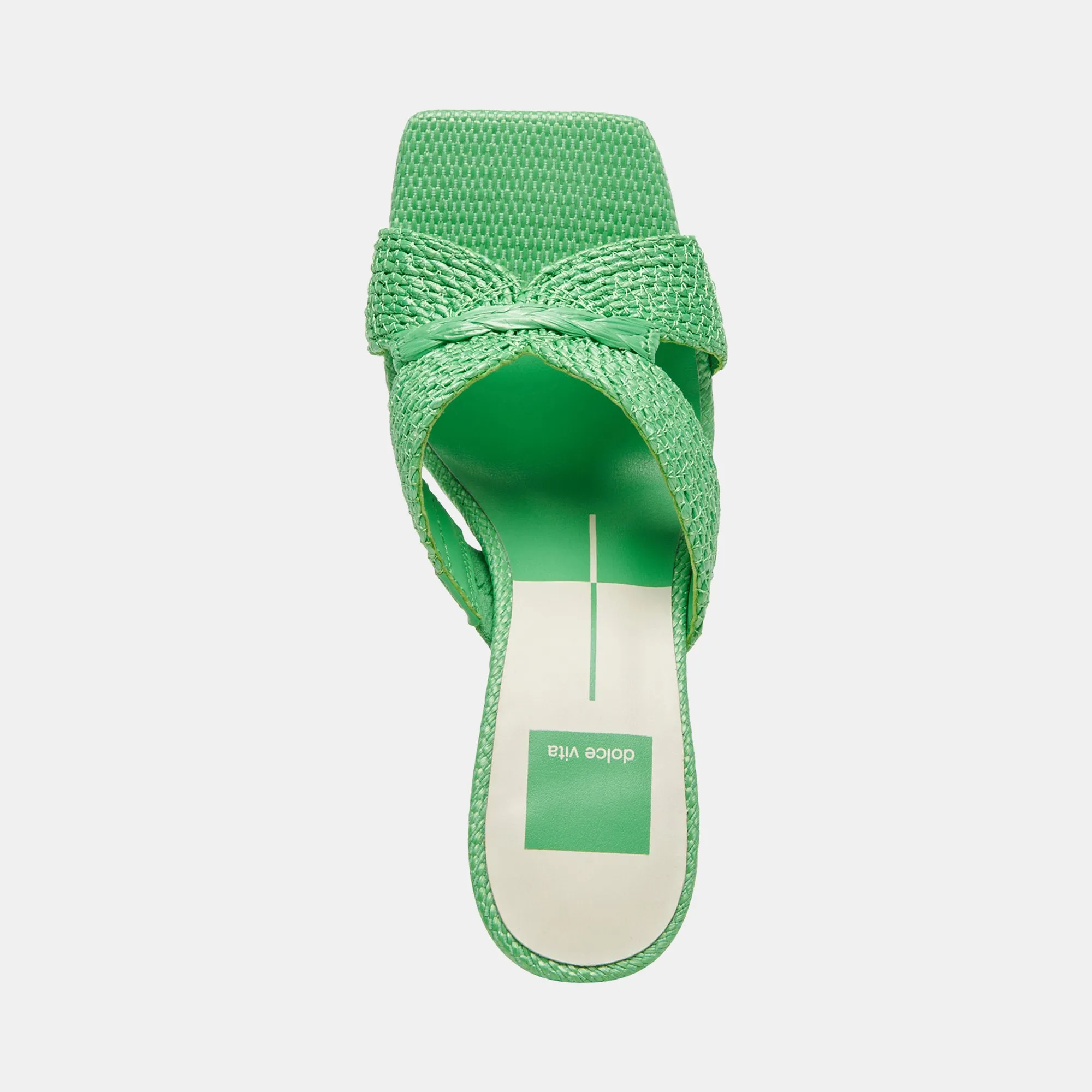 NITRO HEELS SEAGLASS RAFFIA