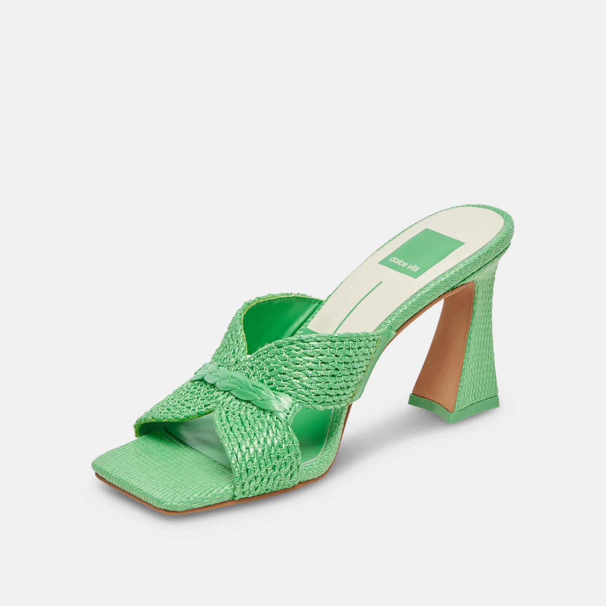 NITRO HEELS SEAGLASS RAFFIA