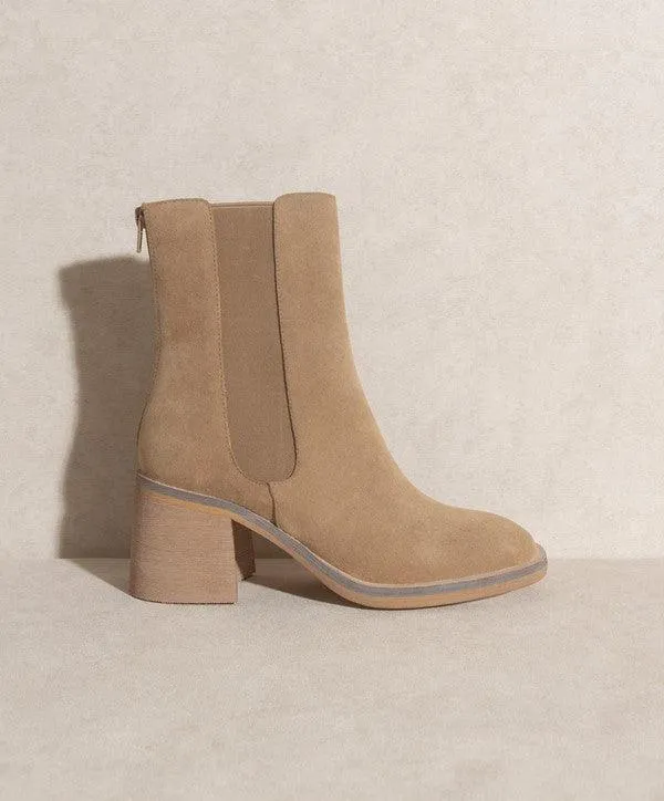 Olivia Chelsea Heel Boots