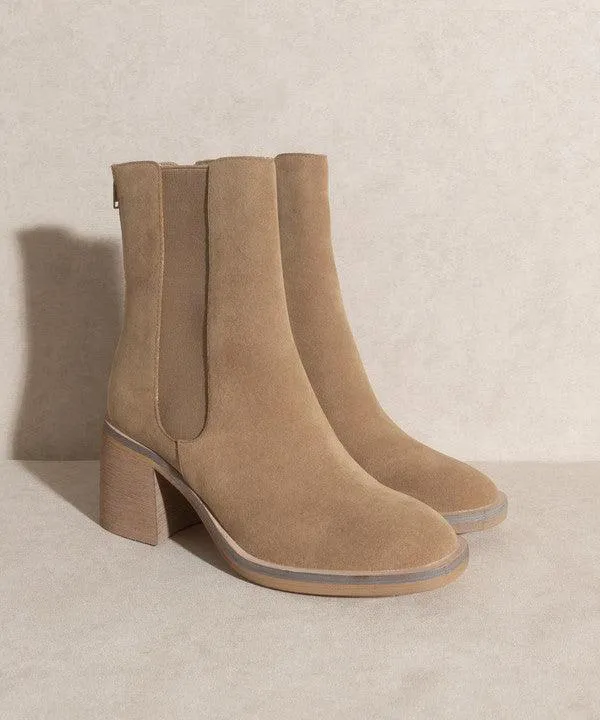 Olivia Chelsea Heel Boots