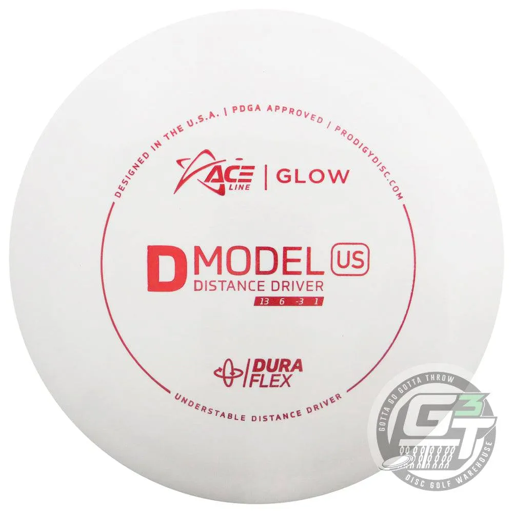 Prodigy Ace Line Glow DuraFlex D Model US Distance Driver Golf Disc