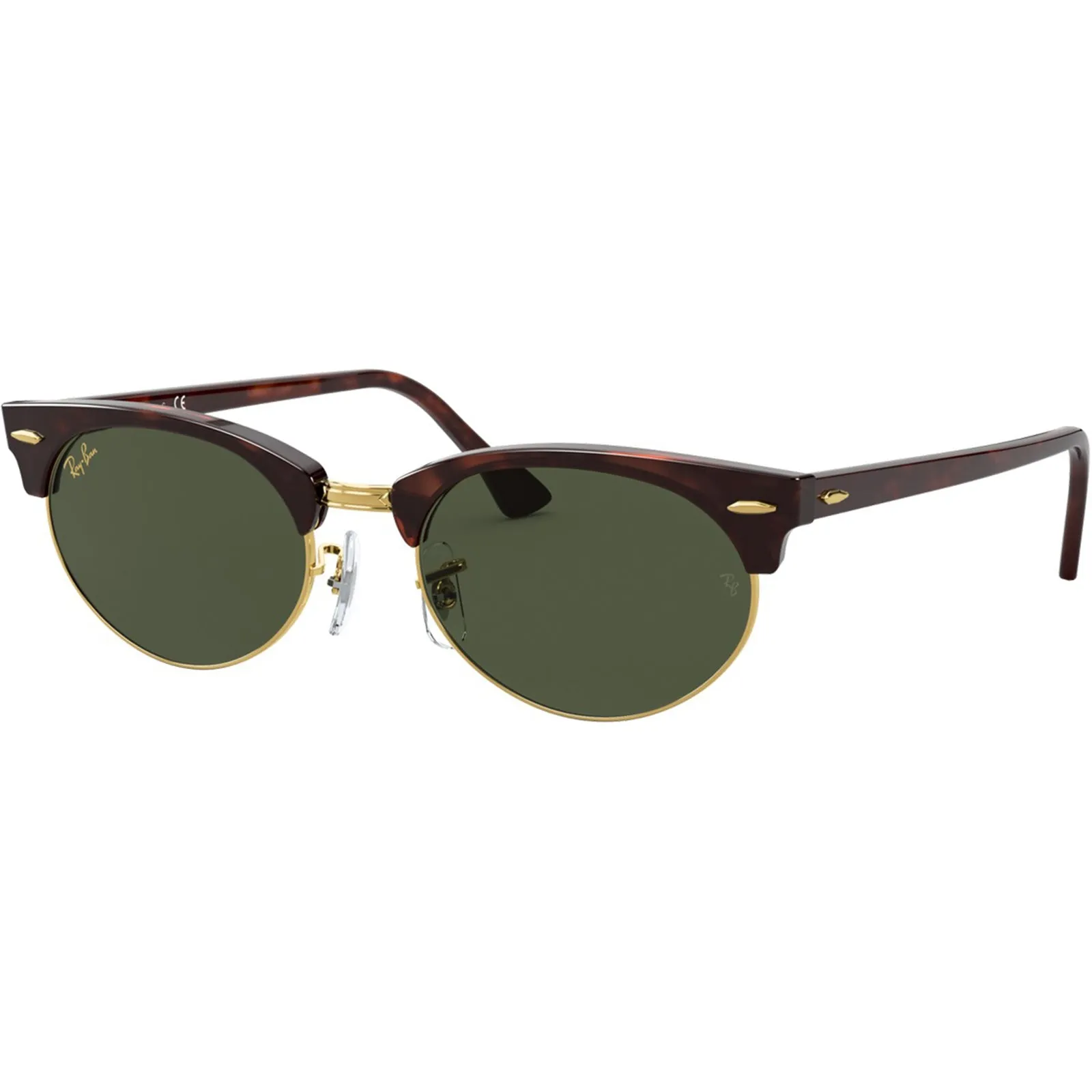 Ray-Ban Clubmaster Oval Adult Lifestyle Sunglasses (Brand New)