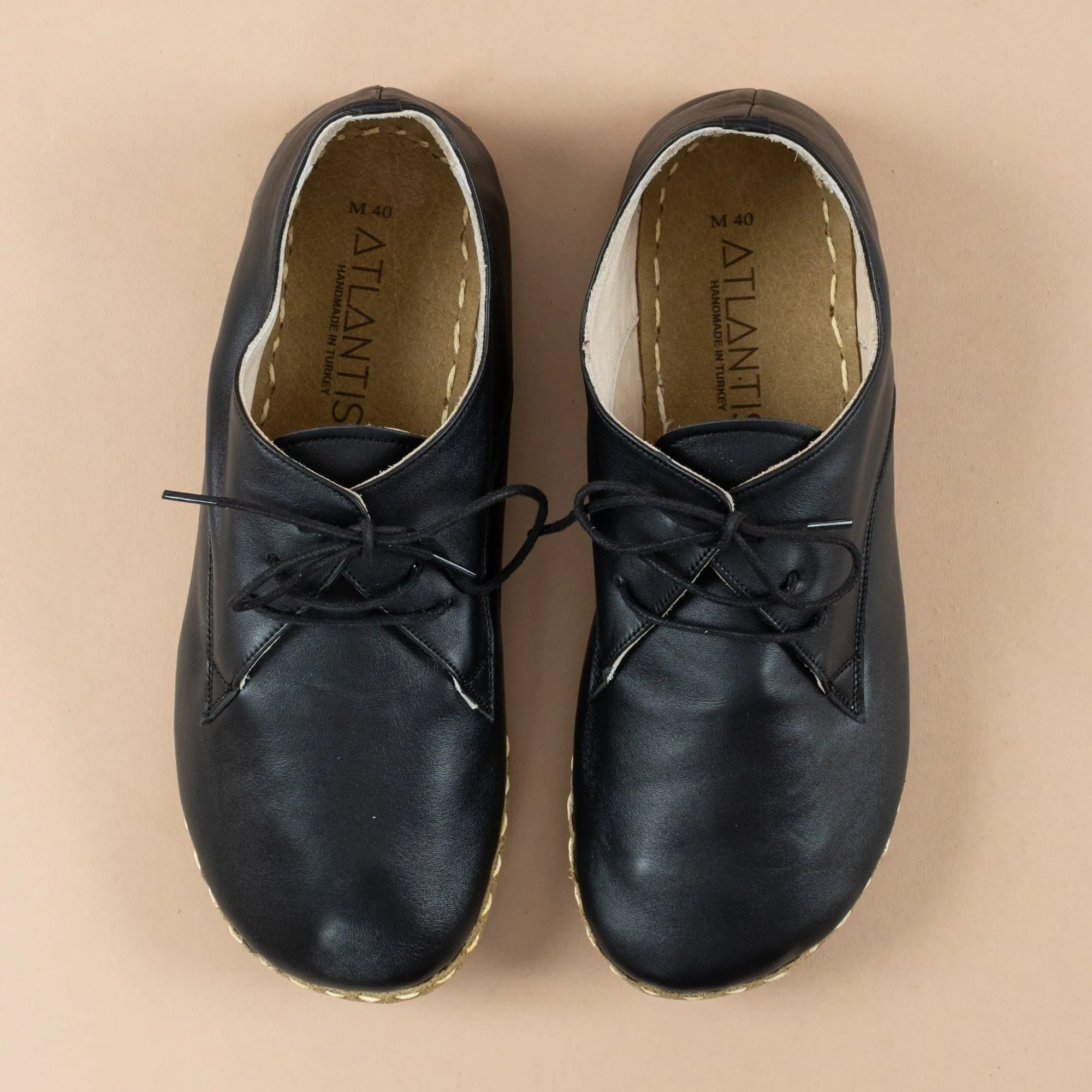 Women's Black Oxfords