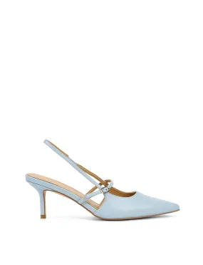 York Slingback Heel - Pale Blue